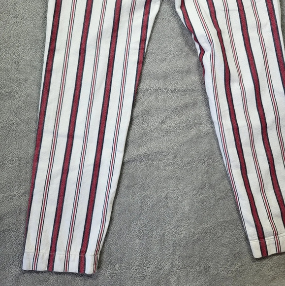 Zadig & Voltaire Paris Raye Nautical Striped Cropped Pants - Picture 10 of 13